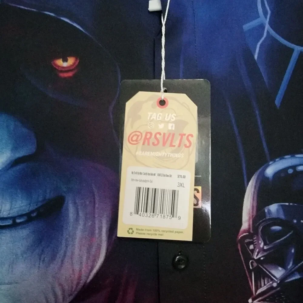 RSVLTS Mens 3XL Star Wars “Like My Father Before Me” - Picture 2 of 4
